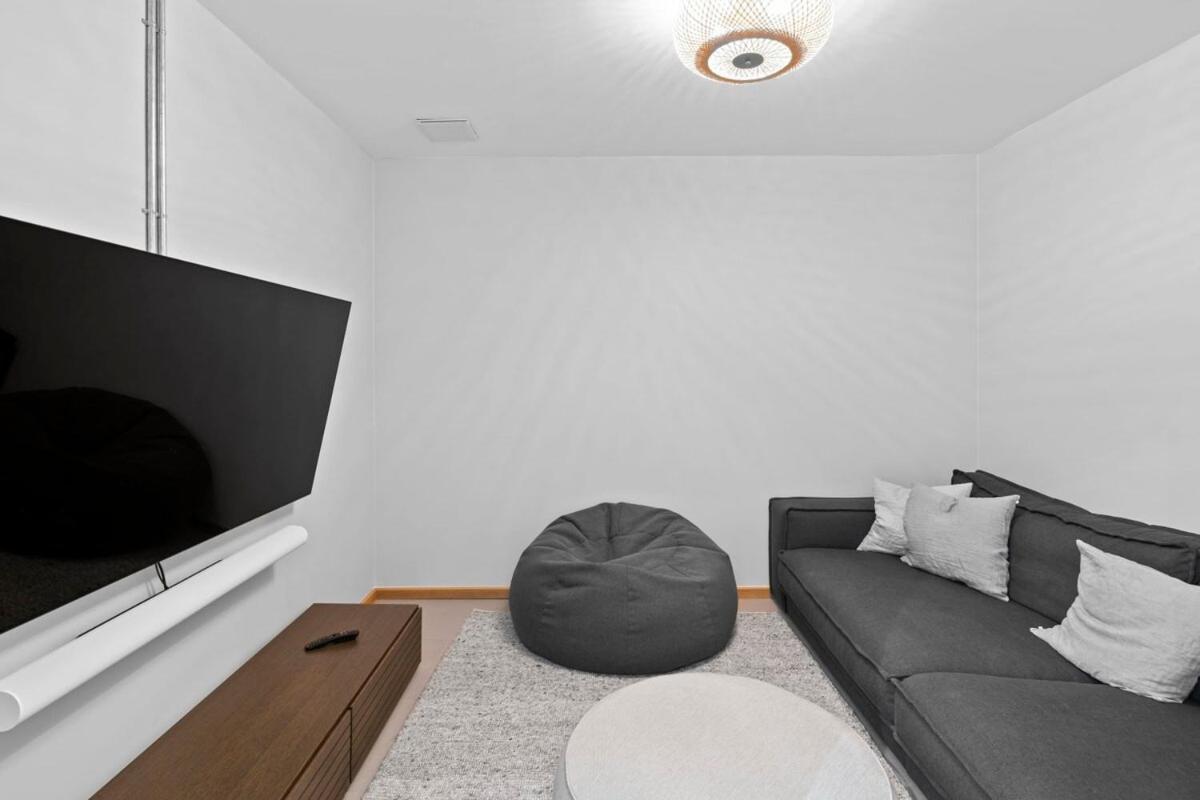 Luxus Meerblick Strand & Sauna & Garten & Heimkino Glowe Exterior foto