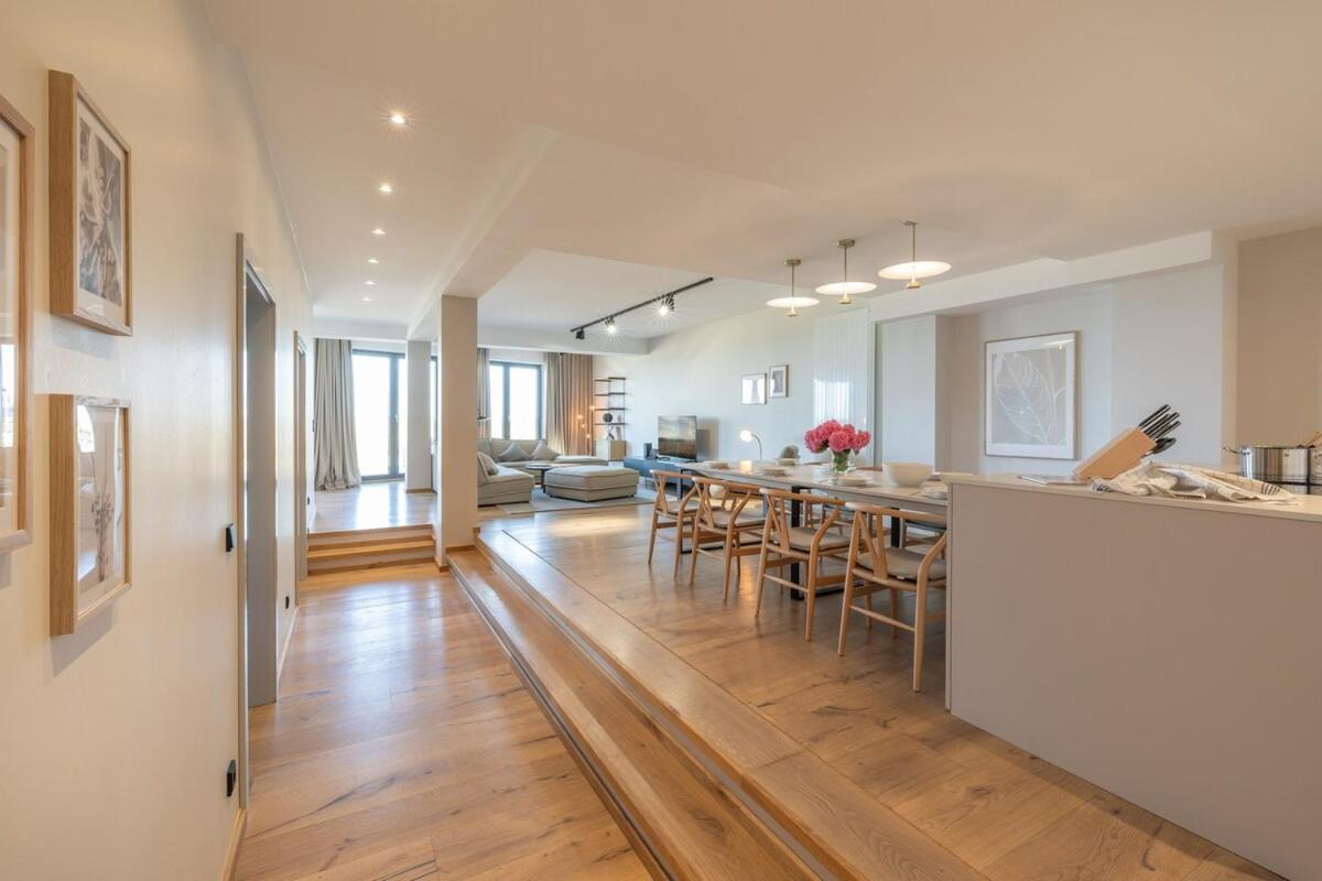 Luxus Meerblick Strand & Sauna & Garten & Heimkino Glowe Exterior foto