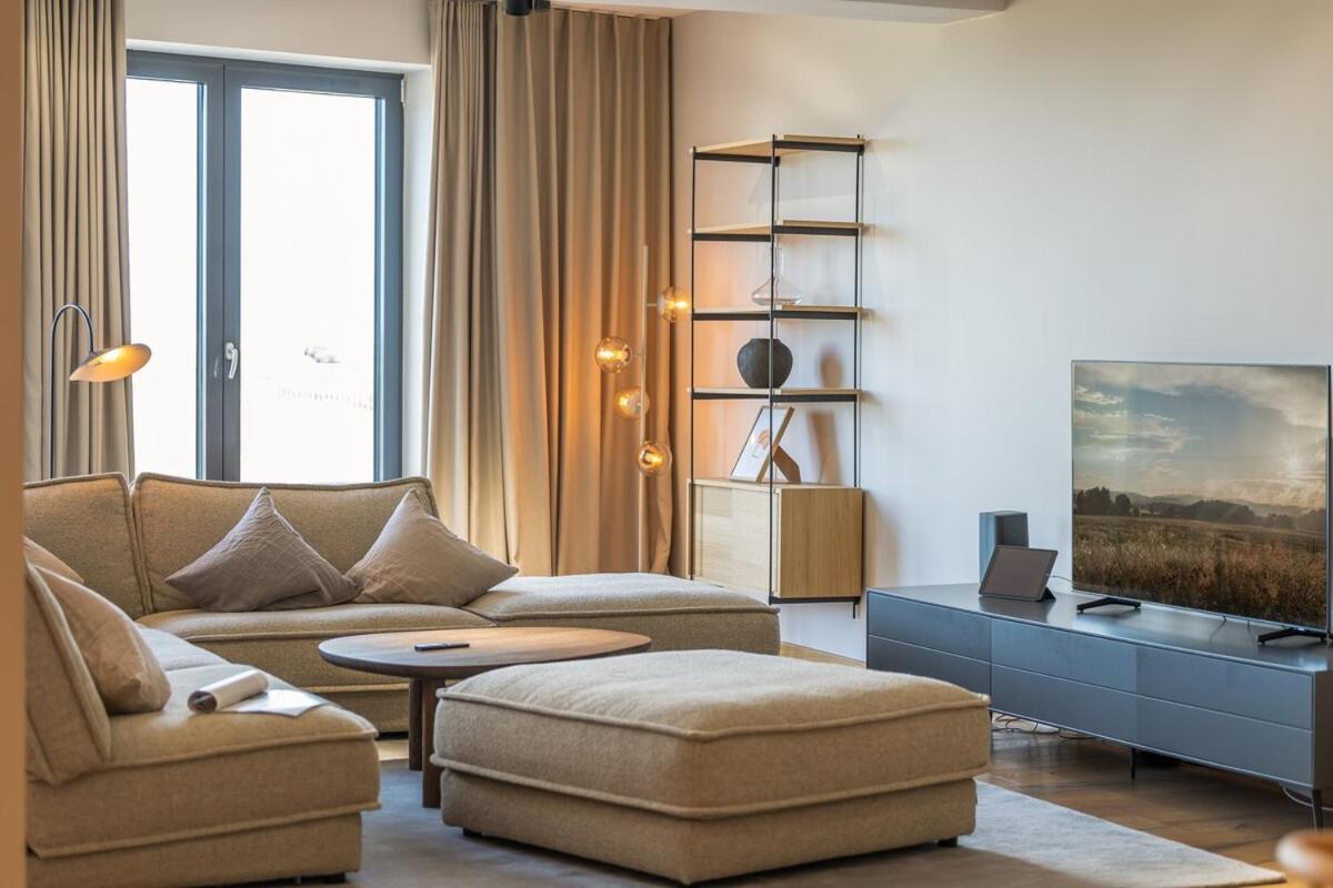 Luxus Meerblick Strand & Sauna & Garten & Heimkino Glowe Exterior foto